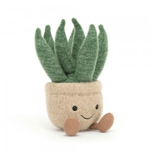 Jellycat Aloe Vera Small 17cm x 8cm x 7cm Amuseables Grün | Deutschland 824-RGVWZD
