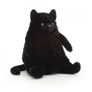 Jellycat Amore Cat 5.9in x 4.3in x 3.5in Animals Schwarz | Deutschland 394-BDYMIK