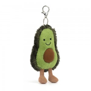 Jellycat Avocado 19cm x 9cm x 5cm Bag Charm Grün | Deutschland 529-CRUNVZ