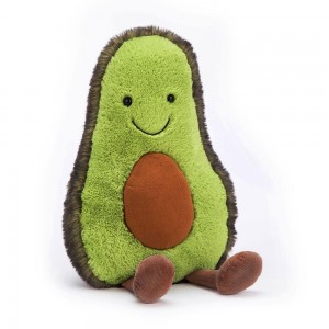 Jellycat Avocado 30cm x 14cm x 9cm Amuseables Grün | Deutschland 904-BLMAGW