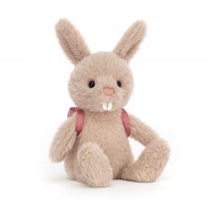 Jellycat Backpack Bunny 8.7in x 3.5in x 3.1in Animals Braun | Deutschland 730-BJISTU