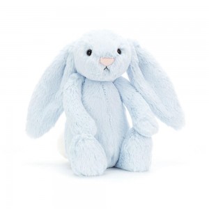 Jellycat Bashful Bunny 12.2in x 4.7in x 3.5in Animals Blau | Deutschland 356-HXZDSN