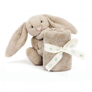 Jellycat Bashful Bunny Soother 15cm x 34cm x 34cm Baby & Books Beige | Deutschland 376-QJFWMI
