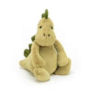 Jellycat Bashful Dino 12.2in x 4.7in x 3.5in Animals Grün | Deutschland 750-EQIBAM