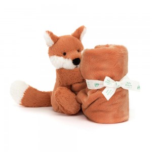Jellycat Bashful Fox Cub Soother 15cm x 34cm x 34cm Baby & Books Orange | Deutschland 829-YPZHJD