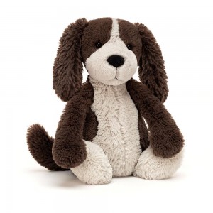 Jellycat Bashful Fudge Puppy 12.2in x 4.7in x 3.5in Animals Braun | Deutschland 581-RZLUOK