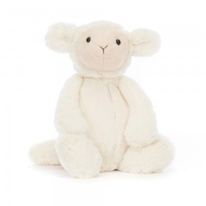 Jellycat Bashful Lamb 31cm x 12cm x 9cm Animals Weiß | Deutschland 415-IUCKMJ
