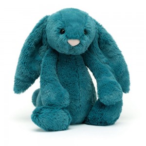 Jellycat Bashful Mineral Bunny 31cm x 12cm x 9cm Animals Blau | Deutschland 054-ENGDIZ
