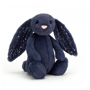 Jellycat Bashful Stardust Bunny 31cm x 12cm x 9cm Animals Blau | Deutschland 632-ZMBDNT