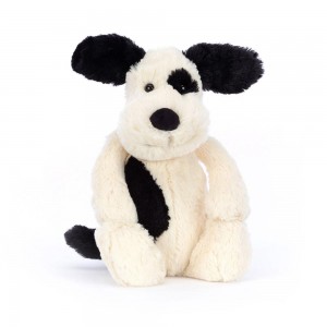 Jellycat Bashful & Cream Puppy 12.2in x 4.7in x 3.5in Animals Weiß | Deutschland 493-GIOMJA