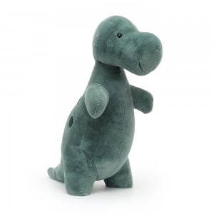 Jellycat Big Spottie T-Rex 17.7in x 5.9in x 9.1in Animals Grün | Deutschland 820-VASKGF