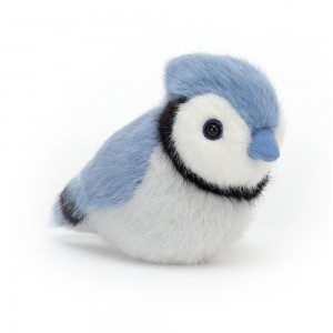 Jellycat Birdling Jay 10cm x 7cm x 9cm Animals Blau | Deutschland 520-OBZNLS