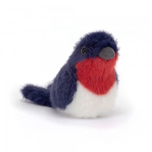 Jellycat Birdling Swallow 10cm x 7cm x 9cm Animals Blau | Deutschland 427-IAPRQH