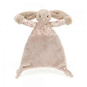 Jellycat Blossom Bunny Comforter 22cm x 18cm x 7cm Baby & Books Beige | Deutschland 071-MSIDJZ