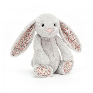 Jellycat Blossom Silver Bunny 31cm x 12cm x 9cm Animals Grau | Deutschland 347-QLIEDK
