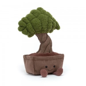 Jellycat Bonsai Tree 38cm x 18cm x 13cm Amuseables Grün | Deutschland 635-YIOZFL