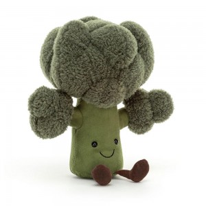 Jellycat Broccoli 25cm x 22cm x 7cm Amuseables Grün | Deutschland 729-VGYXSJ