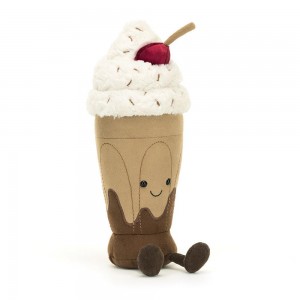 Jellycat Chocolate Milkshake 27cm x 7cm x 7cm Amuseables Braun | Deutschland 536-KYJFRA