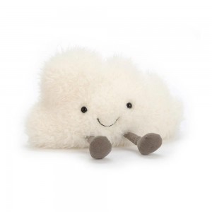 Jellycat Cloud 22cm x 27cm x 11cm Amuseables Weiß | Deutschland 195-QVIUWE