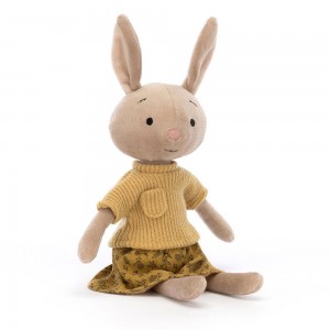Jellycat Coquette Cutie Bunny 24cm x 6cm x 4cm Animals Beige | Deutschland 136-NMXRBP