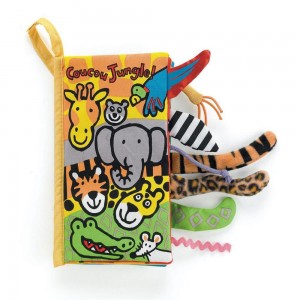 Jellycat Coucou Jungle 22cm x 13cm x 5cm Baby & Books Gelb | Deutschland 630-ZFJQME