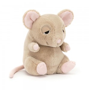 Jellycat Cuddlebud Darcy Dormouse 16cm x 10cm x 8cm Animals Beige | Deutschland 724-VFLKAX