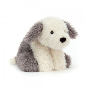 Jellycat Curvie Sheep Dog 25cm x 16cm x 10cm Animals Grau | Deutschland 830-PNSMWJ