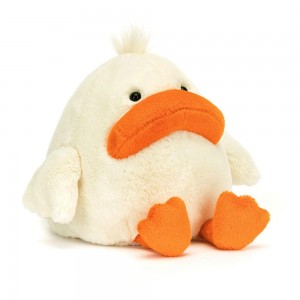 Jellycat Delia Duck 23cm x 14cm x 16cm Animals Weiß | Deutschland 527-FSBMXN