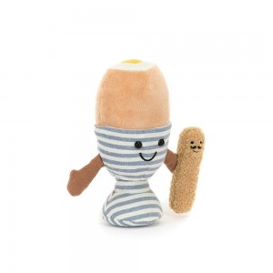 Jellycat Eggetha Egg & Lance Soldier 16cm x 12cm x 6cm Amuseables Beige | Deutschland 964-QRMGSA
