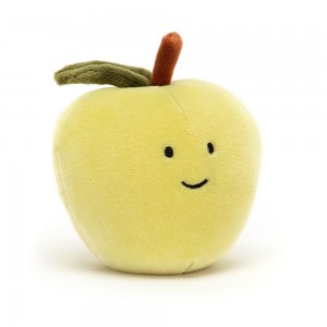 Jellycat Fabulous Fruit Apple 8cm x 9cm x 7cm Amuseables Grün | Deutschland 241-QTYMOL