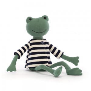 Jellycat Francisco Frog 32cm x 10cm x 7cm Animals Grün | Deutschland 073-APJTFH