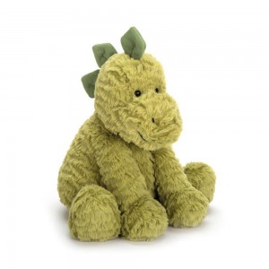 Jellycat Fuddlewuddle Dino 9.1in x 5.1in x 3.5in Animals Grün | Deutschland 283-NKRVAB