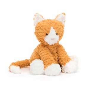 Jellycat Fuddlewuddle Ginger Cat 23cm x 13cm x 9cm Animals Orange | Deutschland 249-THUDMN