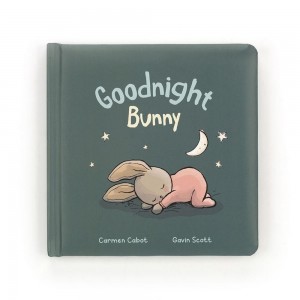 Jellycat Goodnight Bunny Book 19cm x 19cm x 2cm Baby & Books Blau | Deutschland 824-WUVIEL
