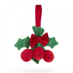 Jellycat Holly 15cm x 19cm x 4cm Amuseables Rot | Deutschland 248-TIYHPQ