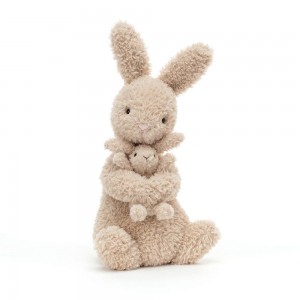 Jellycat Huddles Bunny 26cm x 14cm x 10cm Animals Beige | Deutschland 798-JSICYR