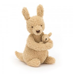 Jellycat Huddles Kangaroo 26cm x 14cm x 12cm Animals Gelb | Deutschland 189-PFYMDO