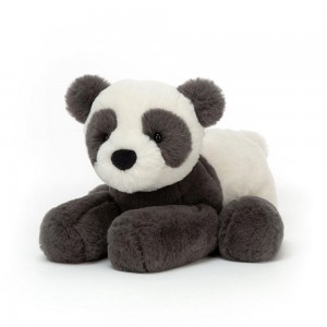 Jellycat Huggady Panda 14cm x 20cm x 23cm Animals Schwarz | Deutschland 978-DWEBJM