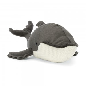 Jellycat Humphrey the Humpback Whale 24cm x 20cm x 60cm Animals Schwarz | Deutschland 167-BKTXJL