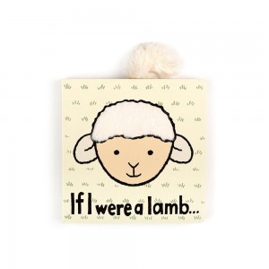 Jellycat If I Were A Lamb Board Book 15cm x 15cm x 2cm Baby & Books Weiß | Deutschland 197-TZKPAM