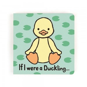 Jellycat If I were a Duckling Board Book 15cm x 15cm x 2cm Baby & Books Gelb | Deutschland 315-OJGRVX