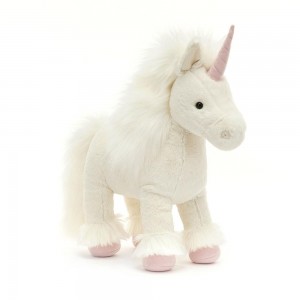 Jellycat Isadora Unicorn 32cm x 11cm x 32cm Animals Weiß | Deutschland 597-CIBAGU
