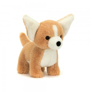 Jellycat Isobel Chihuahua 6.7in x 3.5in x 6.7in Animals Braun | Deutschland 796-PEIXFA
