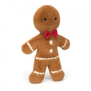 Jellycat Jolly Gingerbread FHuge 52cm x 21cm x 9cm Amuseables Braun | Deutschland 189-BYXCEK