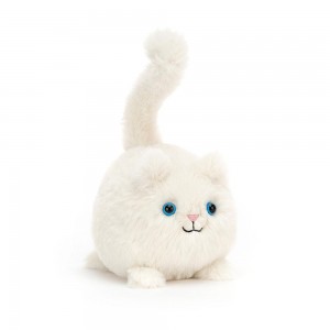 Jellycat Kitten Caboodle 3.9in x 3.5in x 4.3in Animals Schwarz | Deutschland 962-JDXEOA