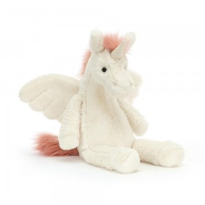 Jellycat Lallagie Unicorn 35cm x 13cm x 13cm Animals Weiß | Deutschland 395-FCMQBW
