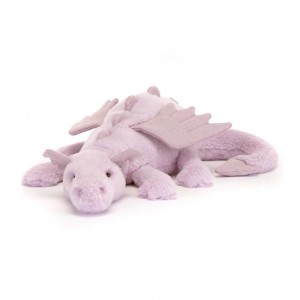 Jellycat Lavender Dragon 12cm x 14cm x 50cm Animals Lila | Deutschland 314-CABDZS