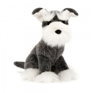Jellycat Lawrence Schnauzer 26cm x 15cm x 18cm Animals Grau | Deutschland 908-IDHNWB