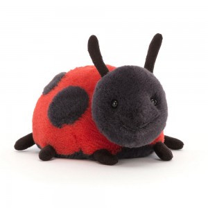 Jellycat Layla Ladybird 7cm x 9cm x 15cm Animals Rot | Deutschland 569-UADMOB