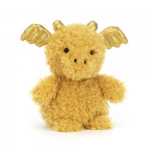 Jellycat Little Dragon 7.1in x 3.9in x 3.1in Animals Gelb | Deutschland 829-URCLZX